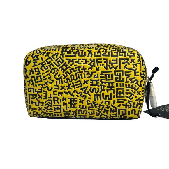 Coach Disney Mickey Mouse X Keith Haring Small Boxy Cosmetic Case - Picture 3 of 8